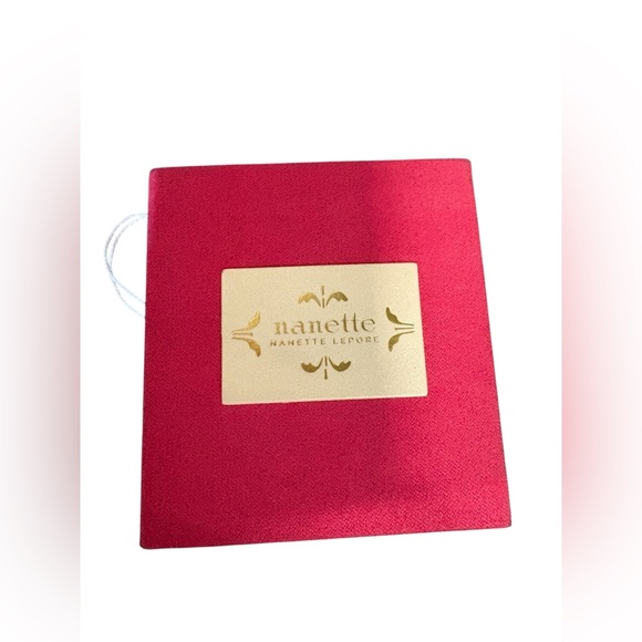 Nanette Lepore CZ Sterling Silver Stud Earrings Set Gold Tone - Picture 3 of 4